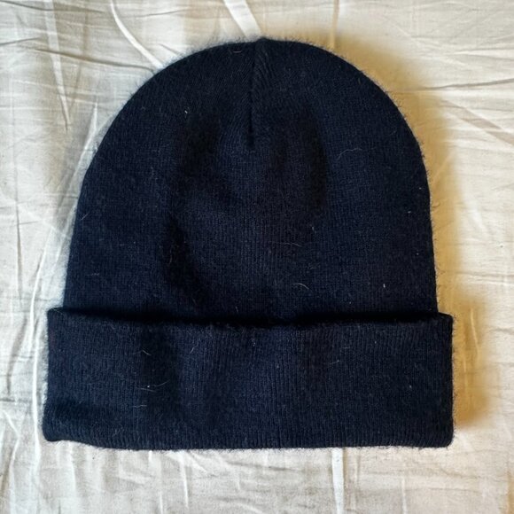 Levi's Oversized Batwing Beanie - Navy Blue - Picture 3 of 4